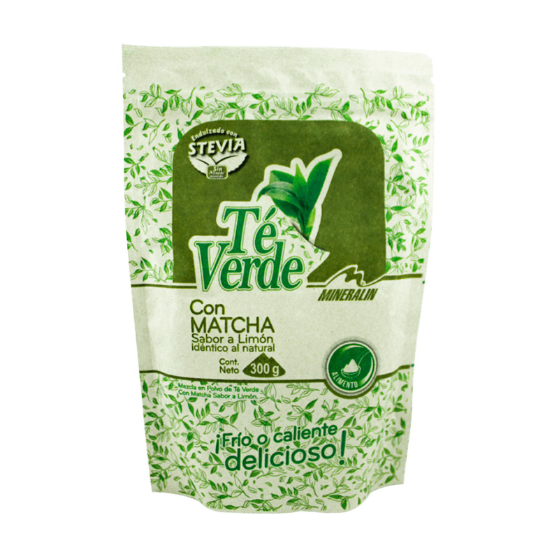 Té Verde con Matcha Sabor a Limón – 300 Gramos - Manizales Naturismo